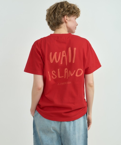 tシャツ ハワイアイランドカラーTシャツ -HAWAII- レディース