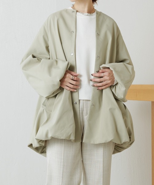 【美品】COLLAGE GALLARDAGALANTE ノーカラーコート 春夏 COLLAGE GALLARDAGALANTE 「COLLAGE GALLARDAGALANTE」 ノー