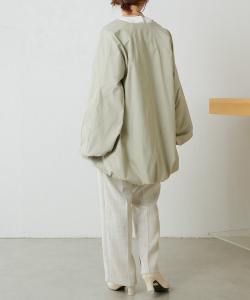 【美品】COLLAGE GALLARDAGALANTE ノーカラーコート 春夏 COLLAGE GALLARDAGALANTE 「COLLAGE GALLARDAGALANTE」 ノー