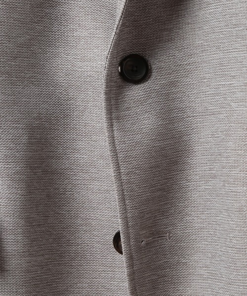 ジャケット テーラードジャケット 「ACTIVE TAILOR/アクティブテイラー」カラミメッシュストレッチジャケット「ストレッチ」「通気性」 メンズの画像