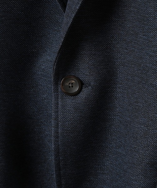 ジャケット テーラードジャケット 「ACTIVE TAILOR/アクティブテイラー」カラミメッシュストレッチジャケット「ストレッチ」「通気性」 メンズの画像