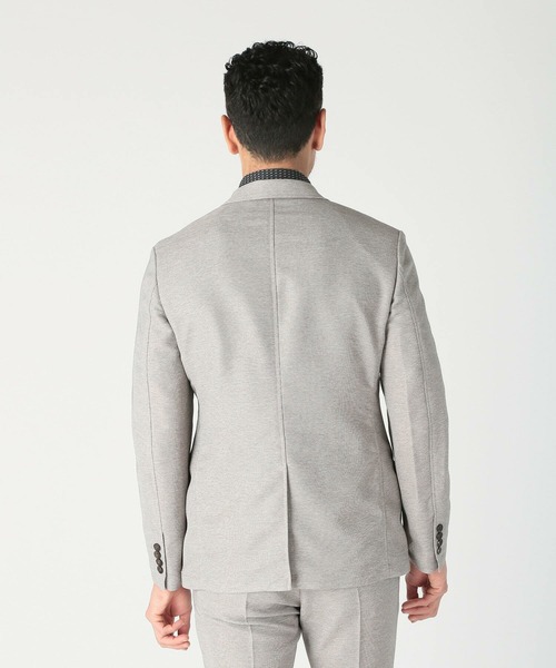 ジャケット テーラードジャケット 「ACTIVE TAILOR/アクティブテイラー」カラミメッシュストレッチジャケット「ストレッチ」「通気性」 メンズの画像