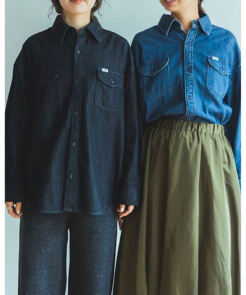 Lee（リー） ブラウス シャツ 「別注」Lee / ルーズ フィット シャツ