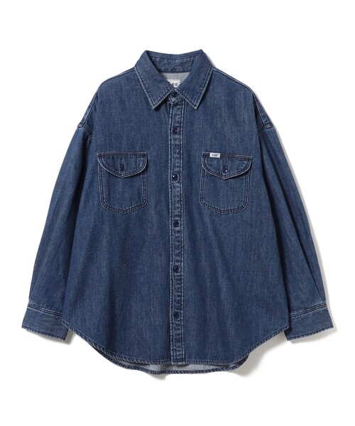 Lee ブラウス シャツ 「別注」Lee / ルーズ フィット レディース