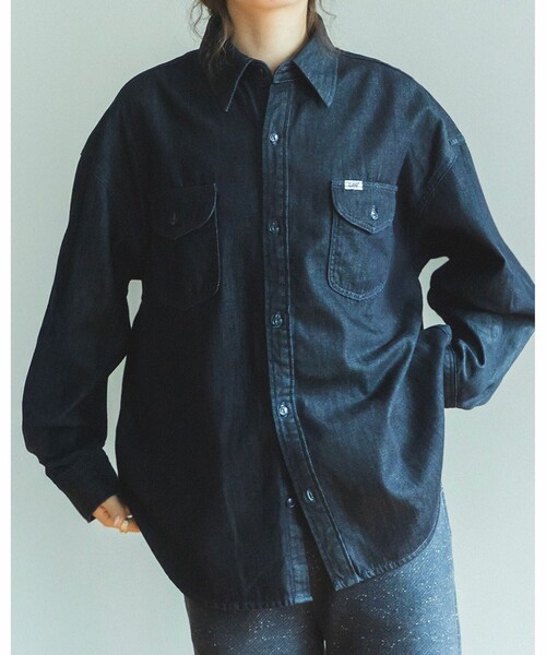 Levi's ルーズフィット ブラックデニムシャツ 24時間内に発送可 セール】Levi's/リーバイス TWISTED シャツジャケット（デニム