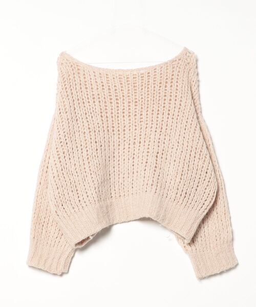 「by muni:r」 長袖ニット FREE ベージュ レディース_画像2