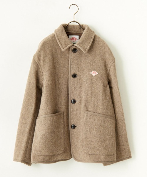 DANTON ダントン ステンカラーコート サイズ42 ベージュ Danton（ダントン） ステンカラーコート 42 ベージュ レディース