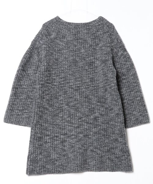 「EMMEL REFINES」 ニットワンピース - グレー レディース_画像2