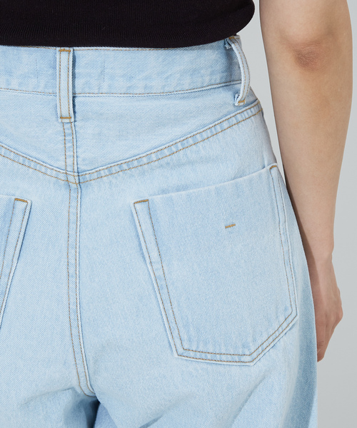 [NOMINE] Denim брюки M sax голубой женский 