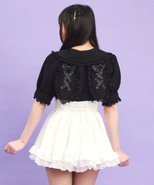 Secret Honey（シークレットハニー） ブラウス シャツ レースアップ