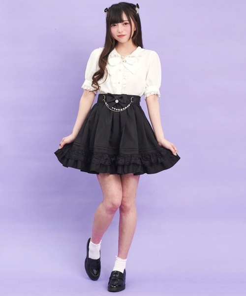 Secret Honey（シークレットハニー） ブラウス シャツ レースアップ