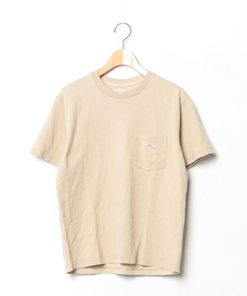 新品　ダントン　カットソー　36 Danton 「DANTON」 長袖カットソー 36 ホワイト レディース