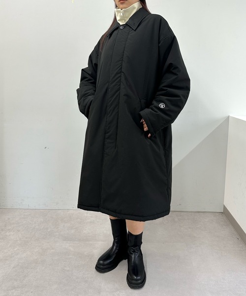 「WHO'S WHO gallery」 ステンカラーコート FREE グレー メンズ_画像3