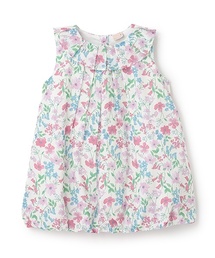 petit main ワンピース 花柄バルーンワンピース キッズ 子供服 女の子 