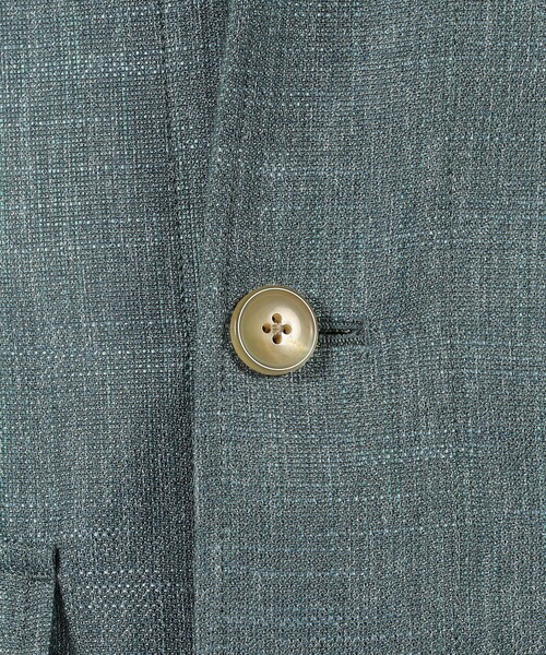 ブルゾン アウター バンブーシルクコットン サファリジャケット HAVANA DORMEUIL メンズの画像
