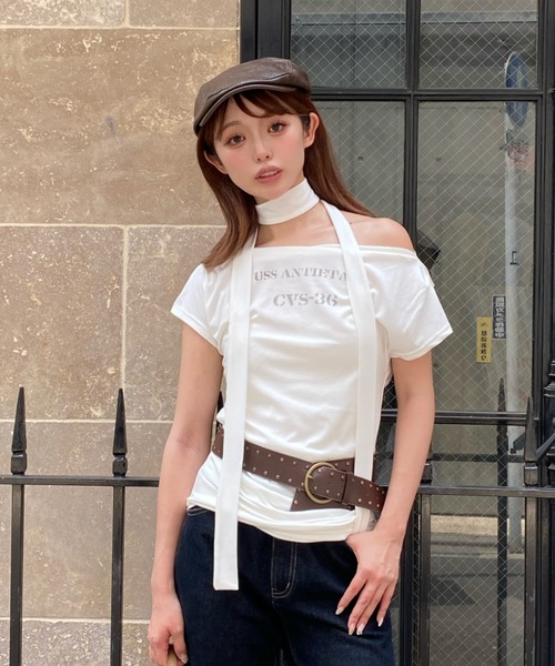 Ray Cassin 帽子 ベレー帽 レザーハンチング レディース