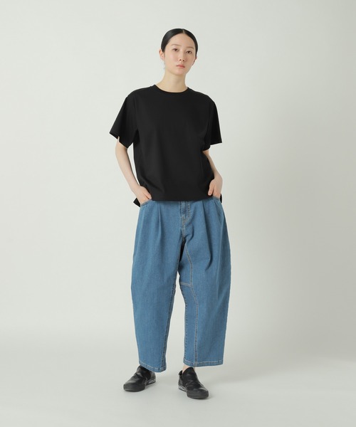 ★チョコ★ zucca ズッカ チュールジャージィー カットソー Tシャツ ZUCCa（ズッカ）の「チュールジャージィー（Tシャツ/カットソー）」 - WEAR