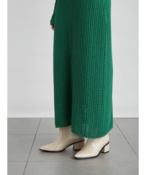 「LILY BROWN」 ニットワンピース FREE ブラック レディース_画像7