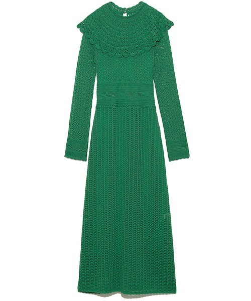 「LILY BROWN」 ニットワンピース FREE ブラック レディース_画像8