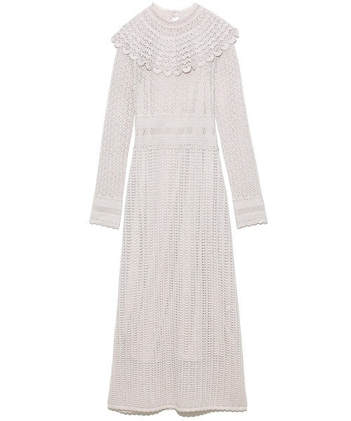 「LILY BROWN」 ニットワンピース FREE ブラック レディース_画像9