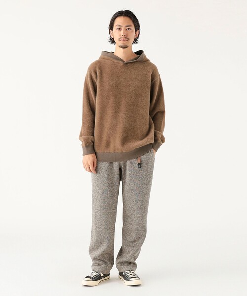 美品グラミチGRAMICCIボアフリースパンツSクリーム秋冬男女兼用ウール Gramicci（グラミチ） パンツ 「別注」Gramicci / ボンディング