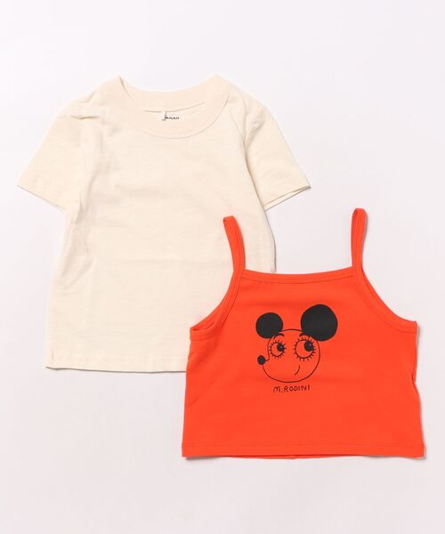 Mini Rodini tシャツ mini rodini / ネズミタンク、Tシャツ