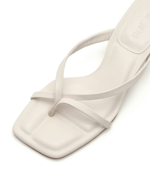 「JW PEI」 ヒールサンダル 37 オフホワイト レディース_画像7