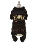 犬 服 EDWIN/デニムライクセットアップの詳細画像1