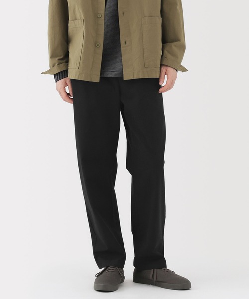 無印良品（MUJI） パンツ 紳士 洗いざらしコットンイージーパンツ