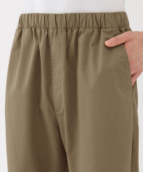無印良品（MUJI） パンツ 紳士 洗いざらしコットンイージーパンツ