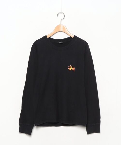 STUSSY 「STUSSY」 長袖Tシャツ S ブラック メンズ : ZOZOTOWN