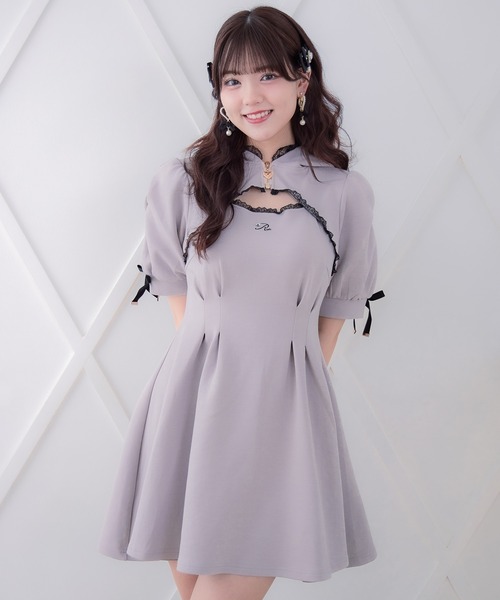 ROJITA（ロジータ） ワンピース 半袖 ネコ耳スウエットワンピース 