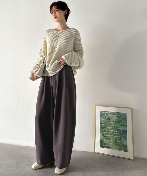 classicalelf（クラシカルエルフ） スラックス パンツ 「防シワ