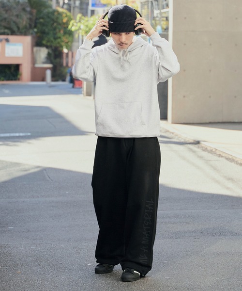 Theater code スウェットパンツ ジャージ Distressed sweatpants/汚れ
