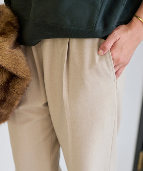 FRAMeWORK（フレームワーク） スラックス パンツ 「洗濯機洗い可」TR