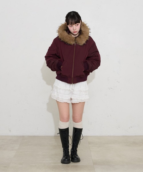 FCMM ブルゾン アウター 「日本限定」N2B / ファー付フードミリタリー