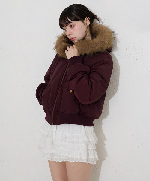 FCMM ブルゾン アウター 「日本限定」N2B / ファー付フードミリタリー