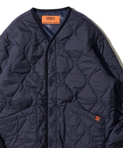 ダウンコート ダウンジャケット 「UNIVERSAL OVERALL」QUILT JACKET / キルティング中綿ジャケット レディース メンズ