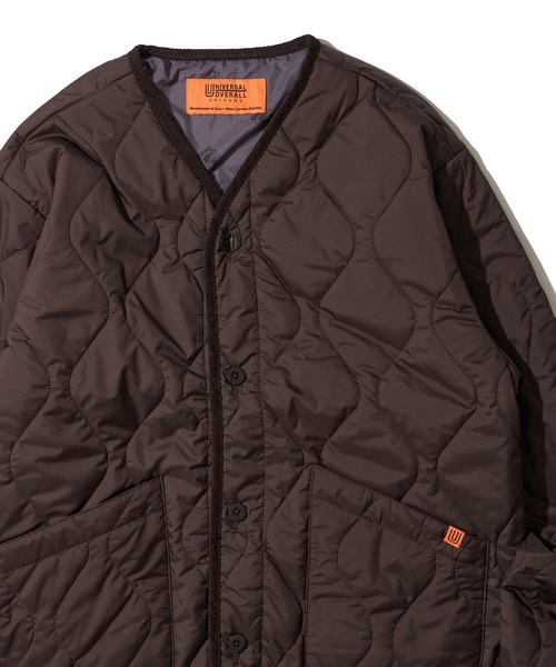 ダウンコート ダウンジャケット 「UNIVERSAL OVERALL」QUILT JACKET / キルティング中綿ジャケット レディース メンズ