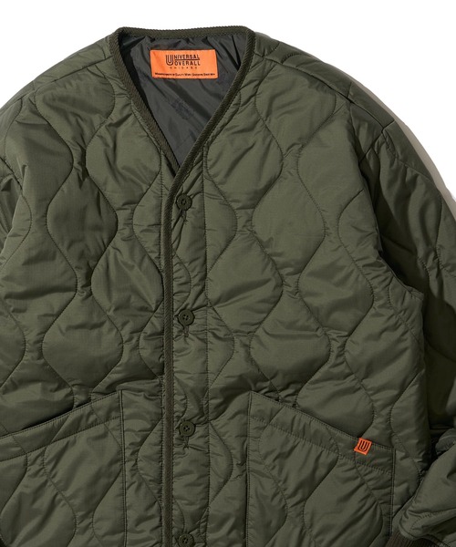 ダウンコート ダウンジャケット 「UNIVERSAL OVERALL」QUILT JACKET / キルティング中綿ジャケット レディース メンズ