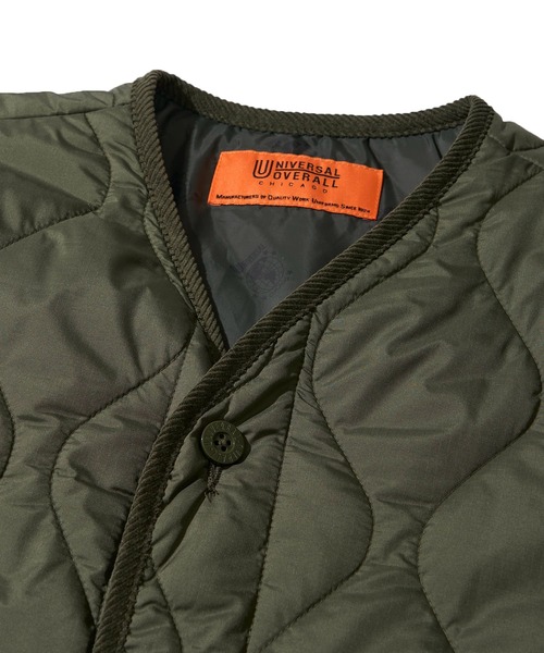 ダウンコート ダウンジャケット 「UNIVERSAL OVERALL」QUILT JACKET / キルティング中綿ジャケット レディース メンズ