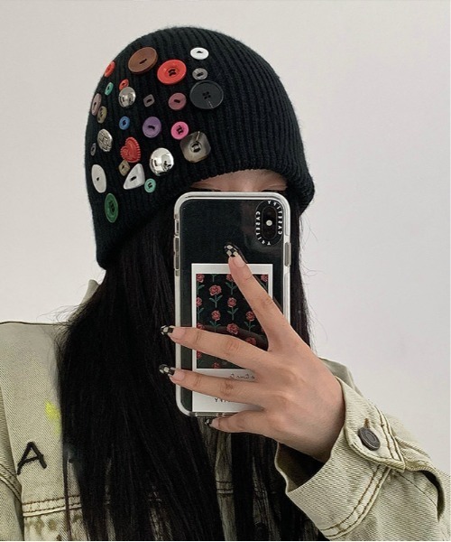 ARCADE（アーケード） ニット帽 ニットキャップ リメイクニット帽