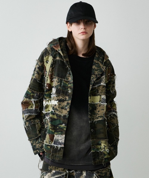 AIVER（アイバー） コート ジャケット PALEDUSK×AIVER カモボロ3WAY