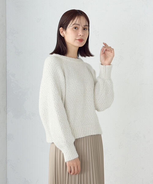 COMME CA ISM（コムサイズム） ニット セーター 「ウォッシャブル