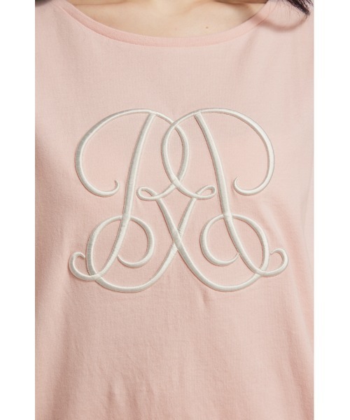 「rienda」 半袖Tシャツ FREE ブラック レディース_画像2