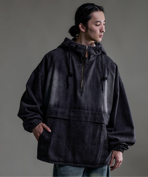 CALIFORNIA OUTFITTERS デニムジャケット gジャン 10A12 ハーフジップ