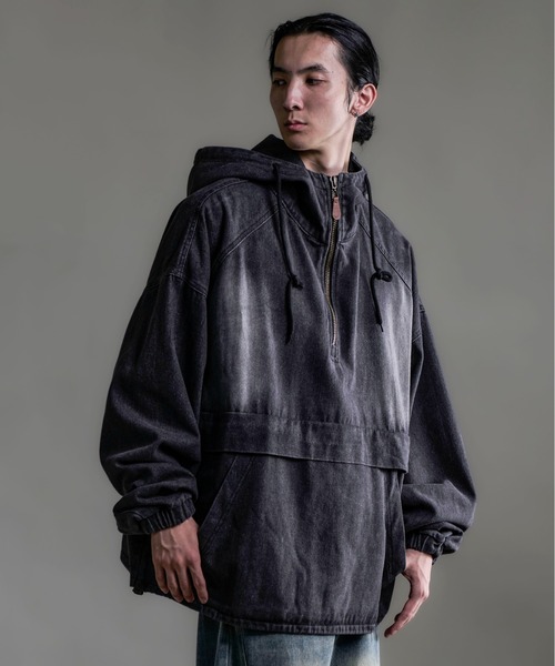 CALIFORNIA OUTFITTERS デニムジャケット gジャン 10A12 ハーフジップ 