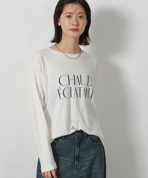 LAKOLE（ラコレ） tシャツ アソートロゴプリント長袖 / 588969