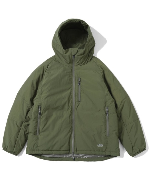 「KRIFF MAYER」 ダウンジャケット X-LARGE カーキ メンズ_画像2