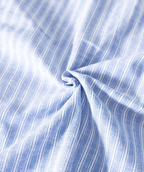 「NYLAUS」 長袖シャツ LL カーキ メンズ_画像7